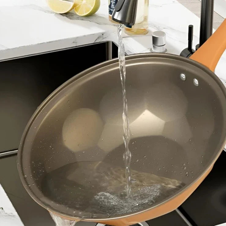 Frigideira de Cerâmica Antiaderente Laranja