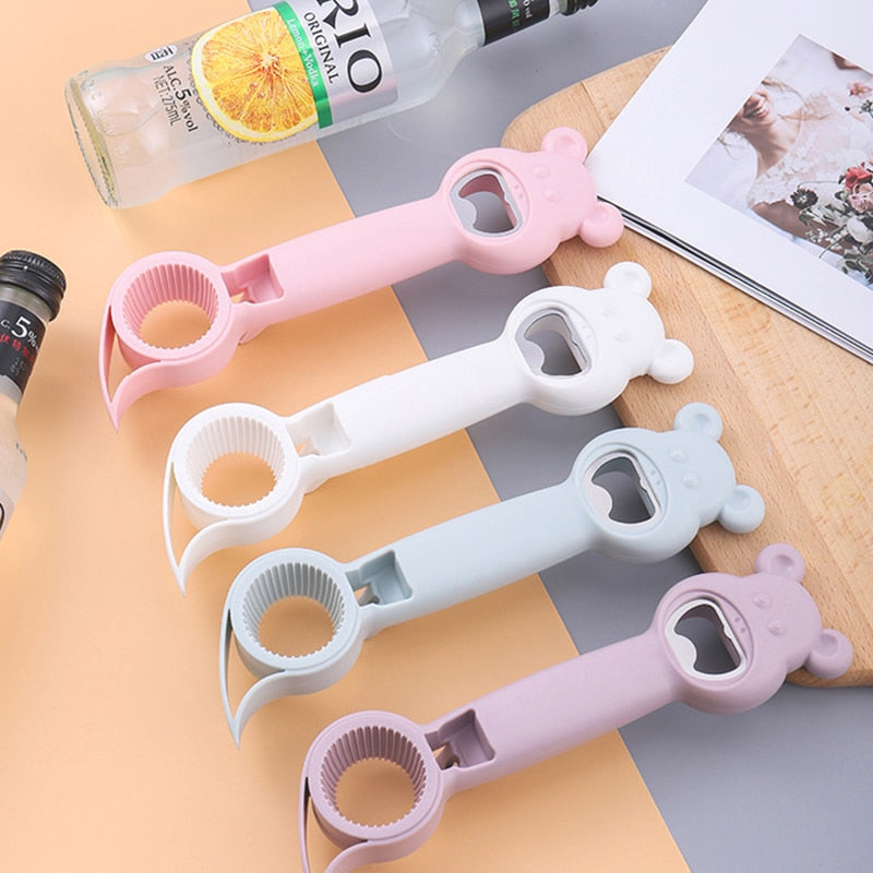 Abridor Prático com Forma de Urso