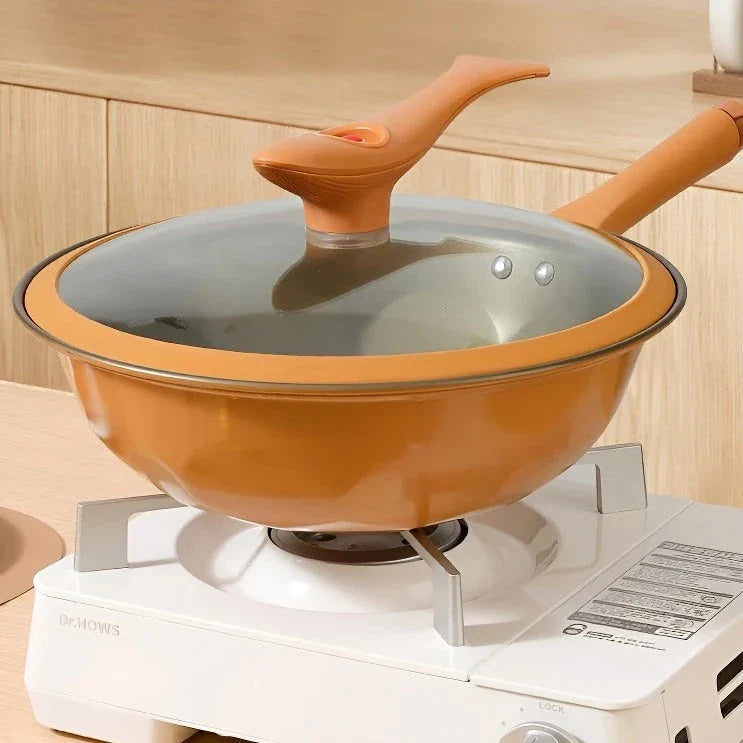 Frigideira de Cerâmica Antiaderente Laranja